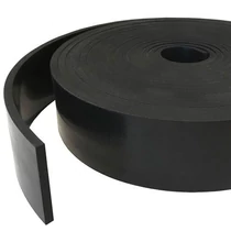 SBR Rubber strip smooth - 4,6 meters long