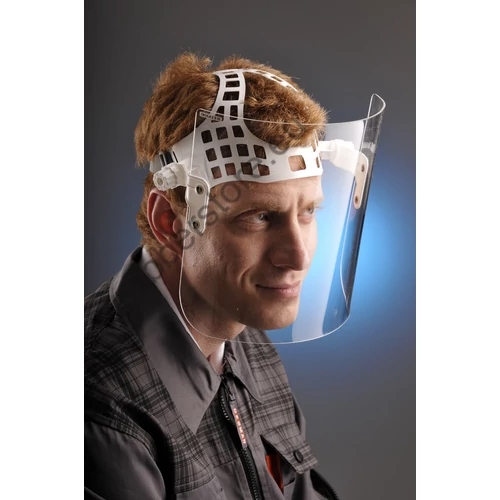 Protective shield, size 220 x 290 mm of clear PMMA, thickness 2 mm