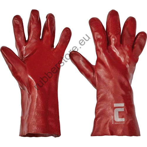 REDSTART dipped PVC gloves 35 cm
