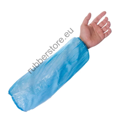 Disposable plastic sleeve protector