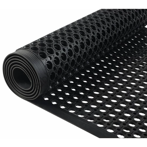 Oil-resistant anti-fatigue rubber mat 12 mm x 900 mm x 1500 mm