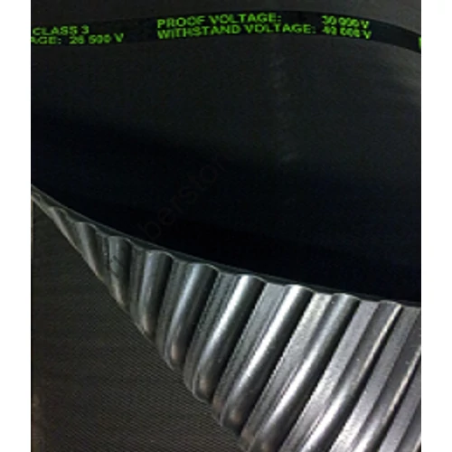 Electrical safety rubber mat 5 x 1300 mm 26,5 KV