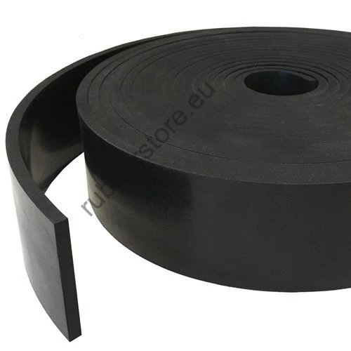 SBR Rubber strip smooth - 10 meters long