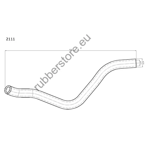 Honda water coolant pipe 2111