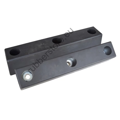 Truck rubber dock bumper