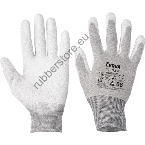 FLICKER dipped gloves 
