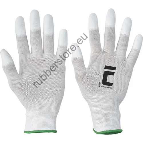LARK knitted gloves with dipped fingertips - 11