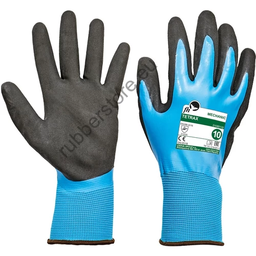 TETRAX dipped gloves