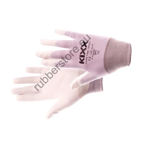 LOVELY LILAC coated gloves