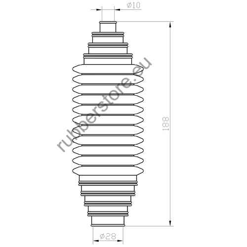 Universal wheel accordion