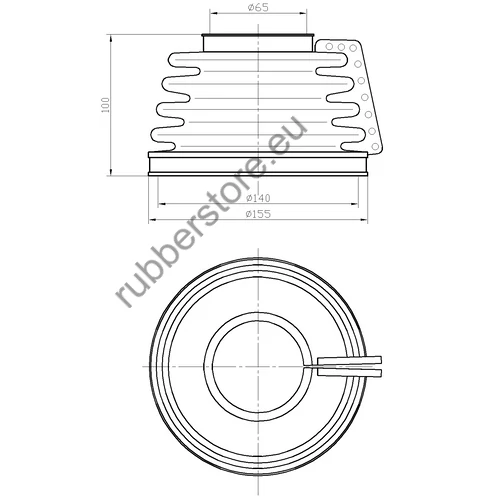Barkas dust cover 0443