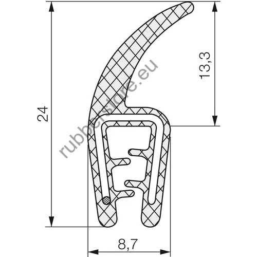 Combined profile 5602 0,5-2 mm