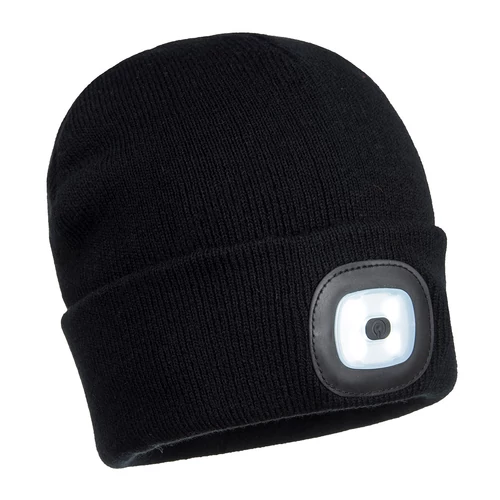 Beanie with 2 LED lights