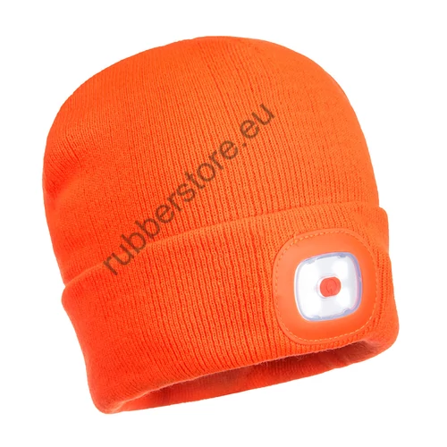 Beanie with 2 rechargeable LED lights