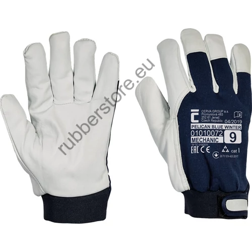 PELICAN BLUE winter gloves