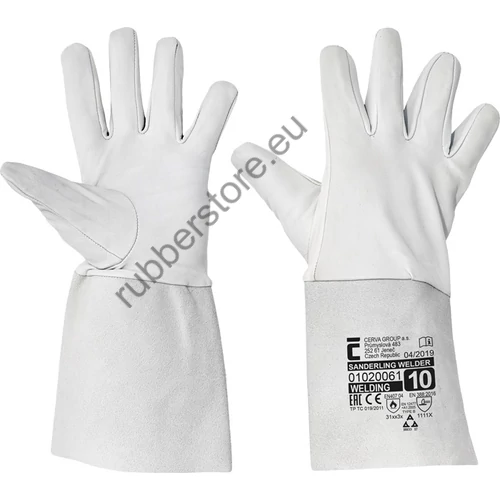 SANDERLING WELDER leather gloves