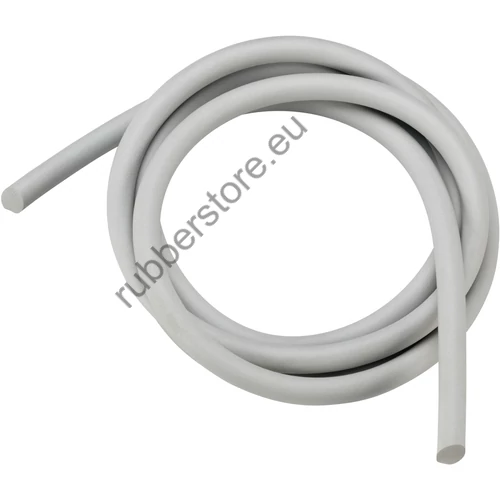 Foam EPDM rubber cord light grey